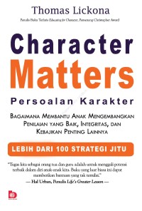 Image of Charahter Matters (Persoalan Karakter)